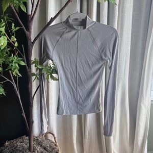 Joah Brown Taupe Long Sleeve Top